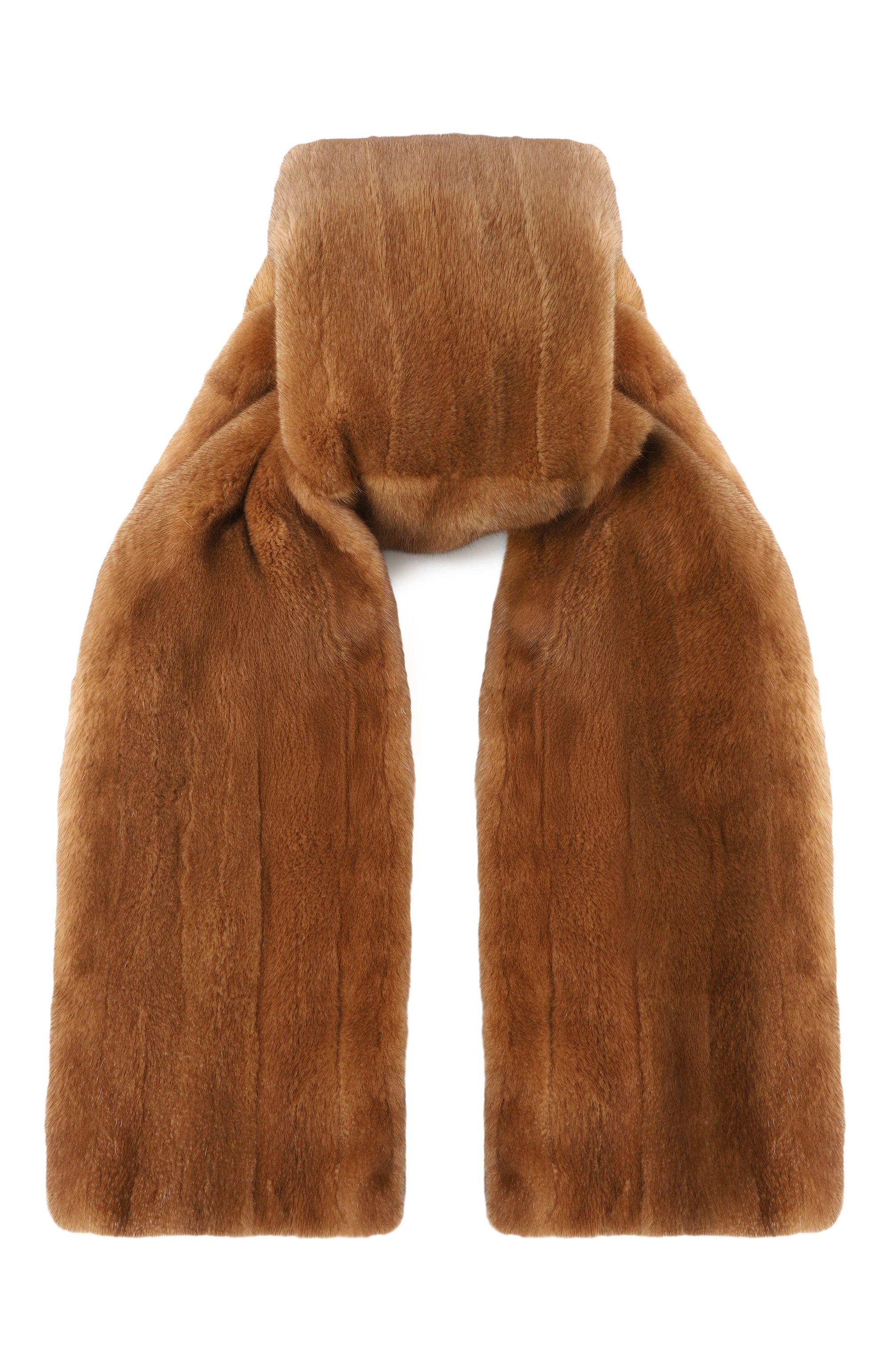 Меховой шарф из норки COLOR TEMPERATURE, арт. НШ-3/БН, фото 1