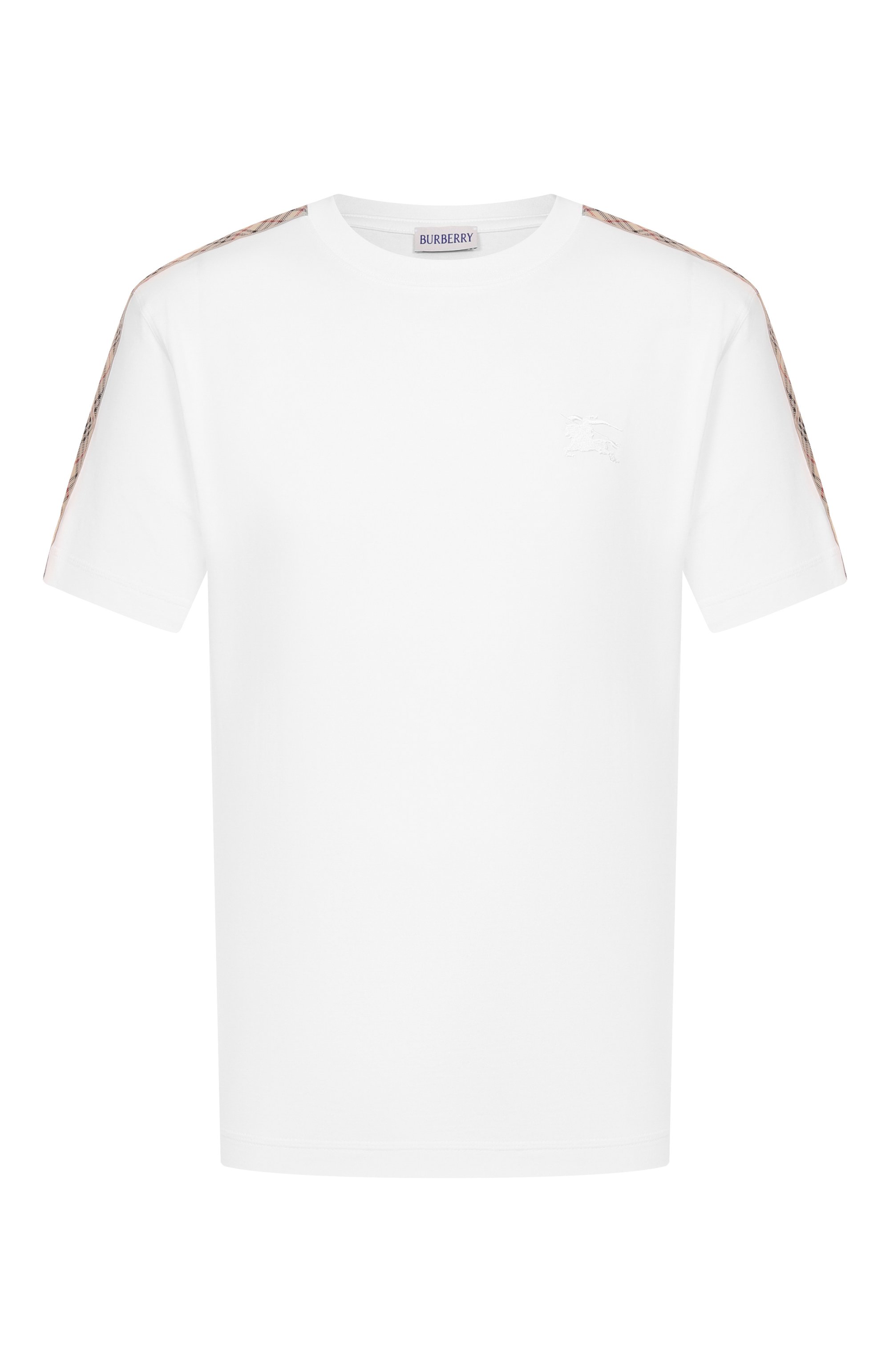 Хлопковая футболка BURBERRY, арт. 8106246, фото 1