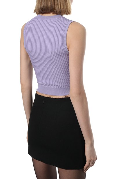 Шелковый топ VERSACE, арт. 1003604/1A02470, фото 4