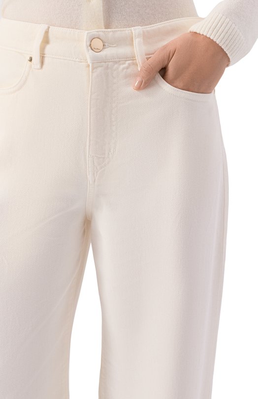 Джинсы Max Mara Studio MIRNA Кремовый  MIRNA Фото 5