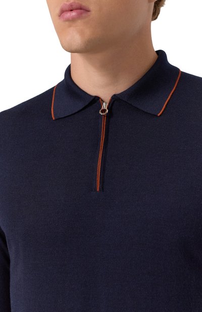 Поло из шерсти и шелка STEFANO RICCI, арт. KE08004P30/E25374, фото 5