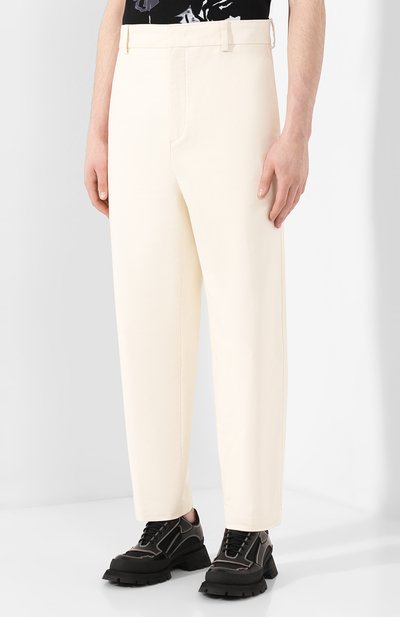 Хлопковые брюки JIL SANDER, арт. JPUQ311001-MQ250800, фото 3