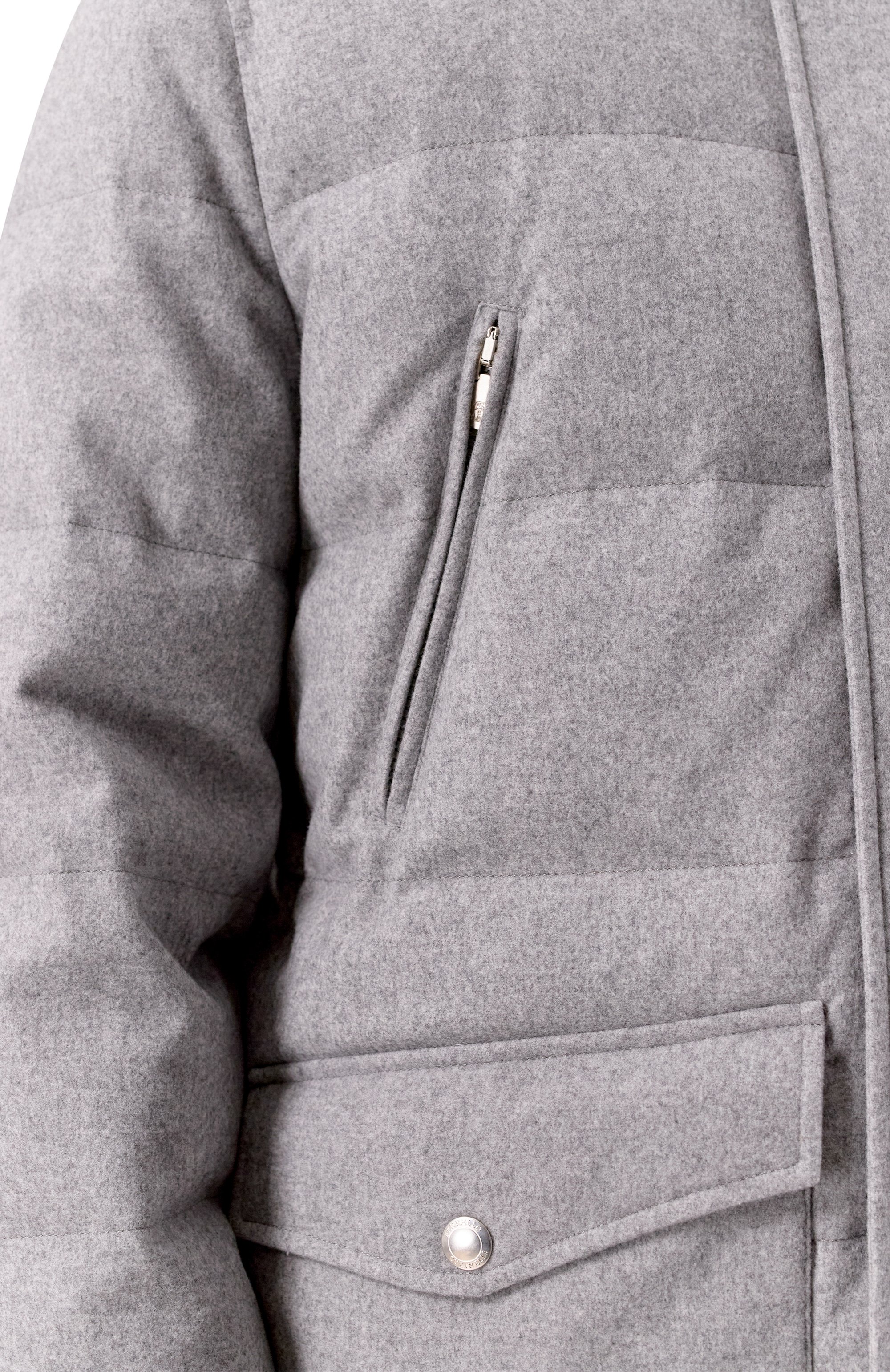 Шерстяной пуховик BRUNELLO CUCINELLI, арт. MM4631823, фото 6