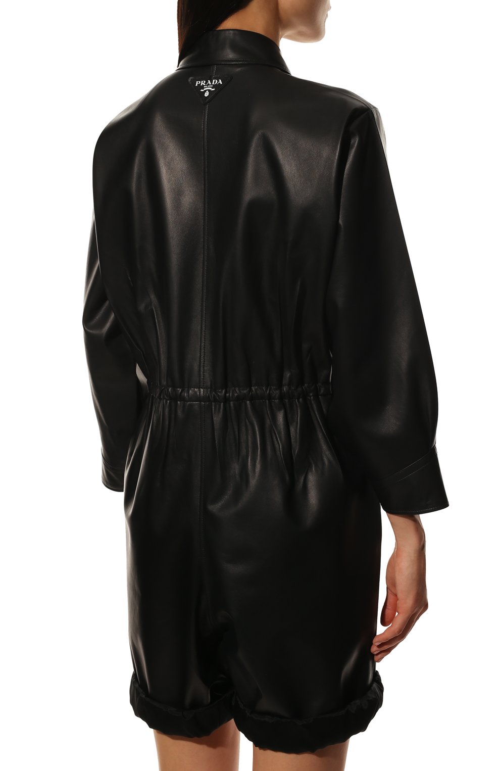 Кожаный комбинезон PRADA, арт. 53412-08P-F0002, фото 4