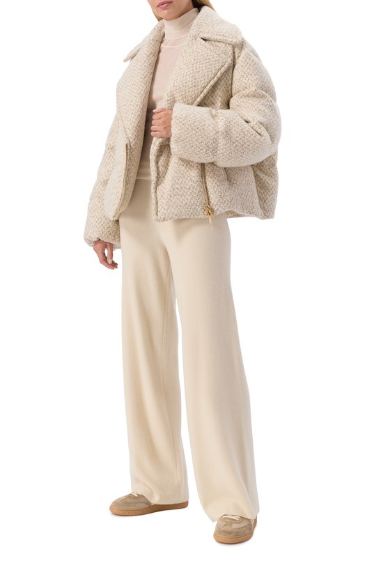 Кашемировый пуховик MVST M25.1MW.0008/TES5003 Кремовый  M25.1MW.0008/TES5003 Фото 2