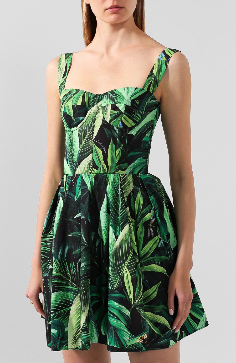 Хлопковое платье DOLCE & GABBANA, арт. F6J1NT/HS5HE, фото 3