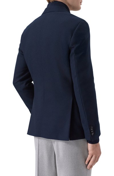 Пиджак из хлопка и шерсти BOSS, арт. 50556959, фото 5