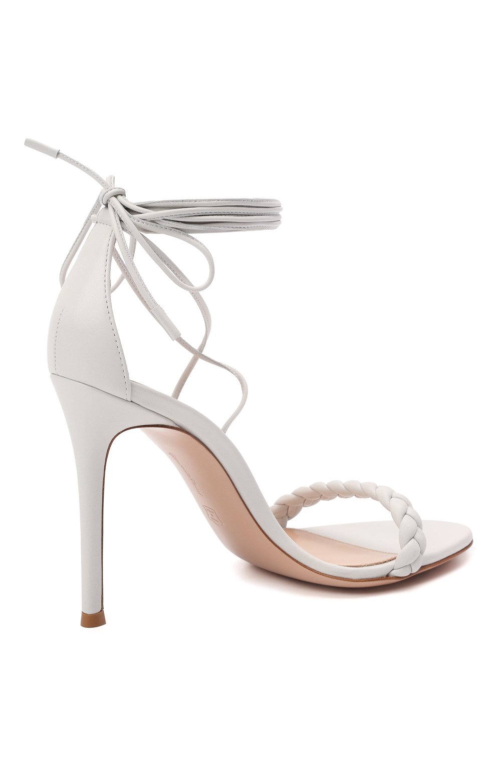 Кожаные босоножки leomi GIANVITO ROSSI, арт. G61531.15RIC.NAPBIAN, фото 4