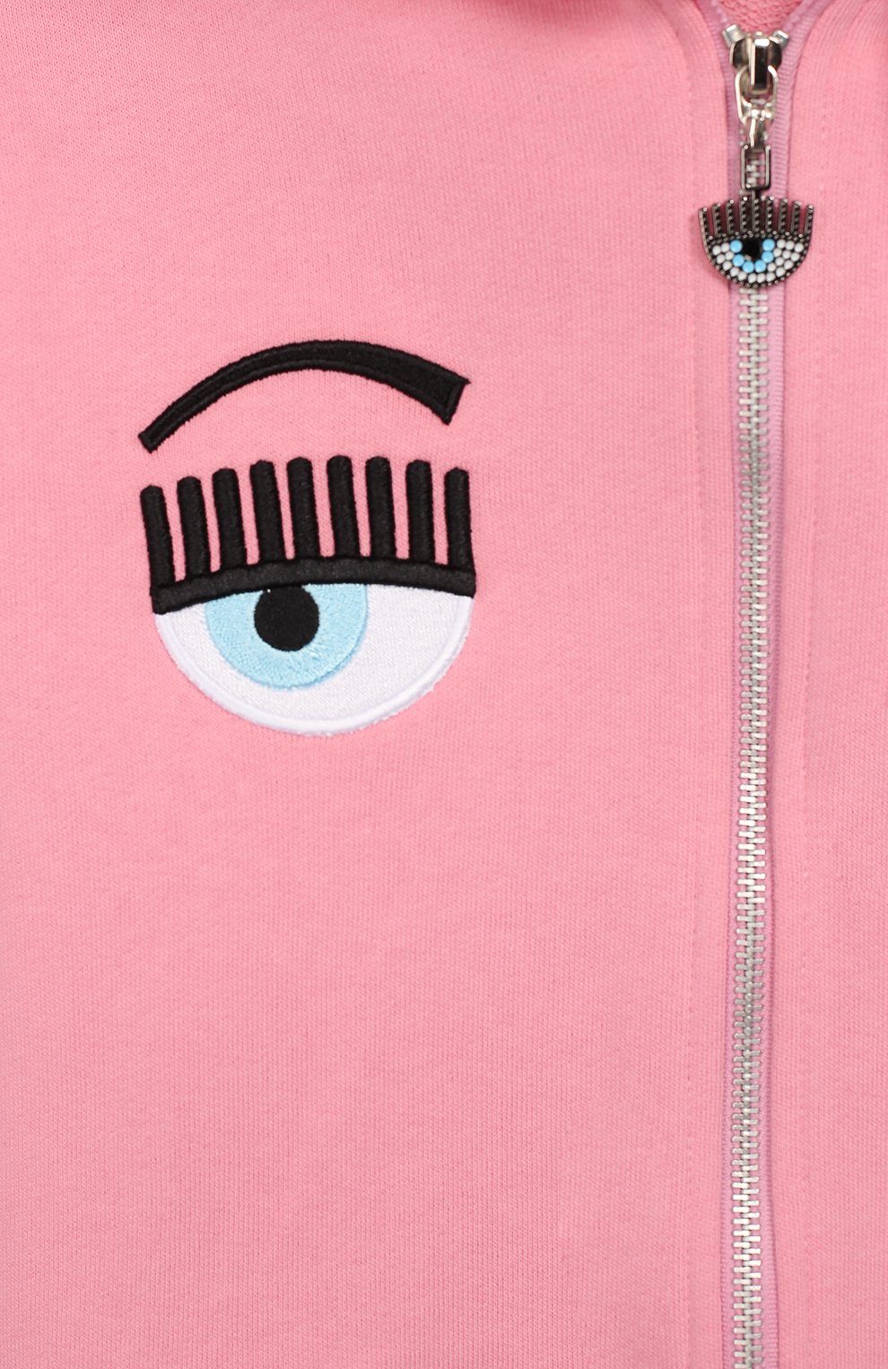 Укороченная толстовка из хлопка CHIARA FERRAGNI, арт. 20PE-CFKF024, фото 3