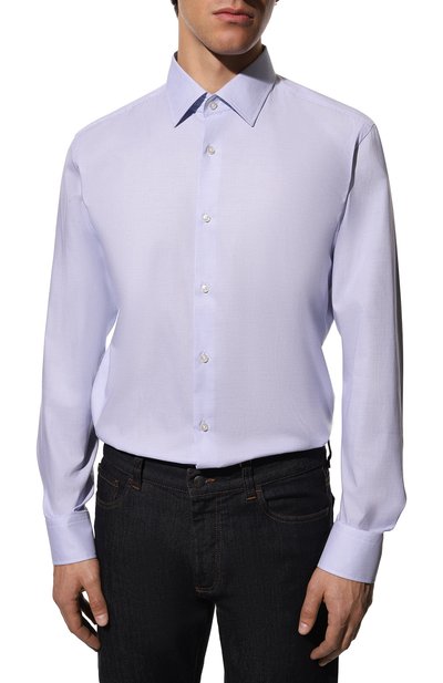 Хлопковая сорочка BOSS, арт. 50478589, фото 4