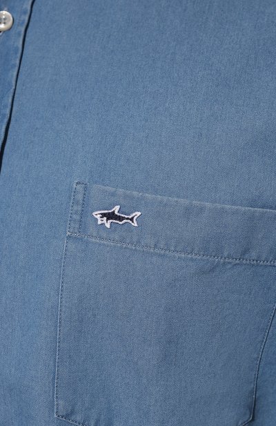 Хлопковая рубашка PAUL&SHARK, арт. C0P3002/C00, фото 5