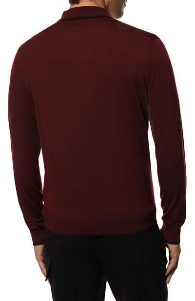 Поло с отделкой из кожи аллигатора STEFANO RICCI, арт. K606312AZ1/F22465, фото 4