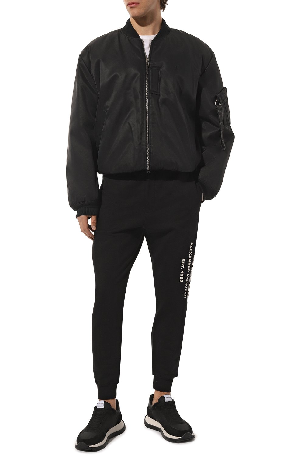 Хлопковые джоггеры ALEXANDER MCQUEEN, арт. 688714 QSZ81, фото 2