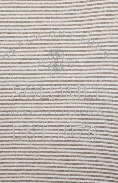 Хлопковая футболка BRUNELLO CUCINELLI, арт. BTS81T128B, фото 3