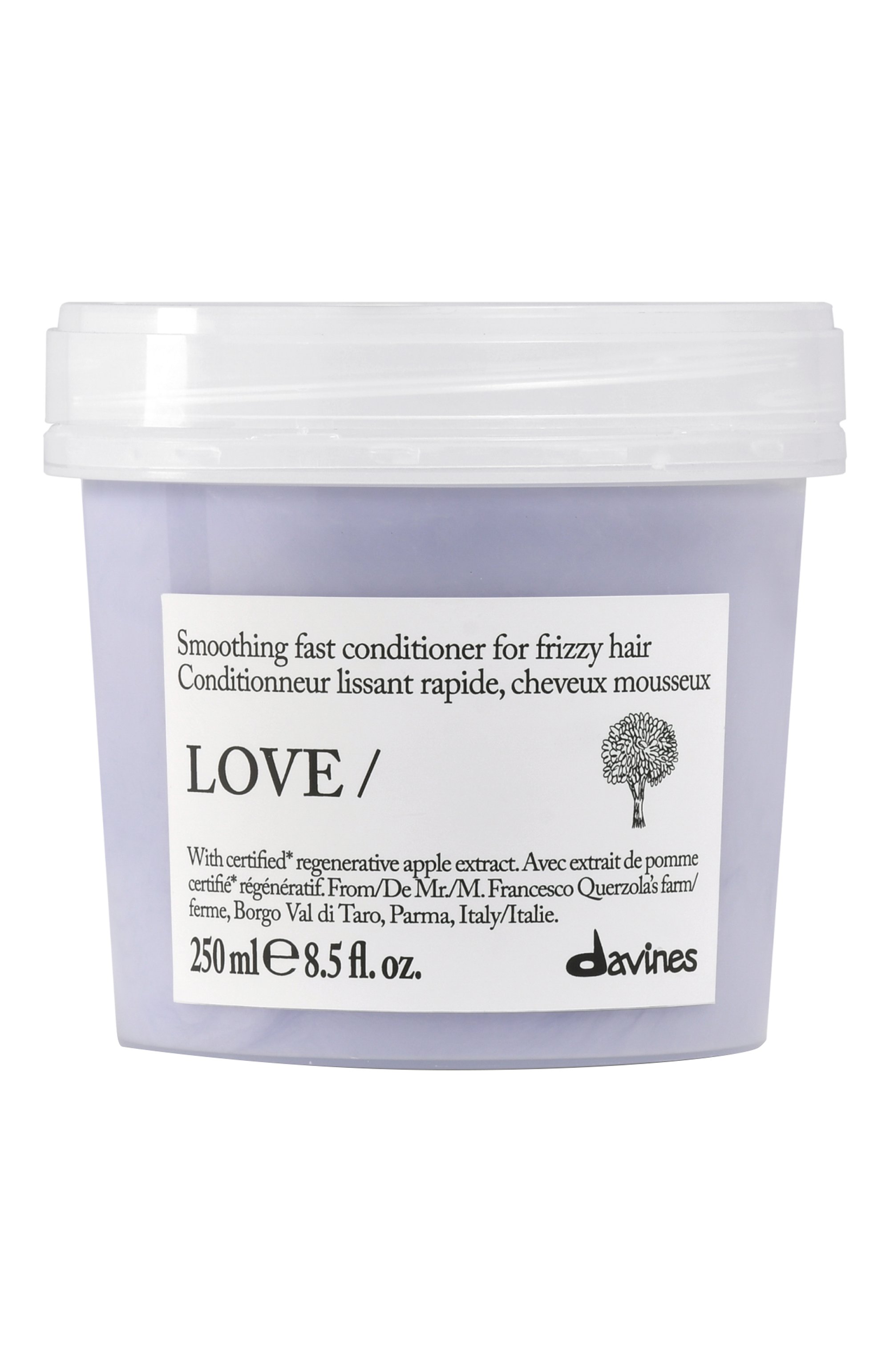 Экспресс-кондиционер для непослушных волос love (250ml) DAVINES бесцветного цвета по цене 4620 руб., арт. 70010, фото 1 Экспресс-кондиционер для непослушных волос love (250ml) DAVINES, арт. 70010, фото 1