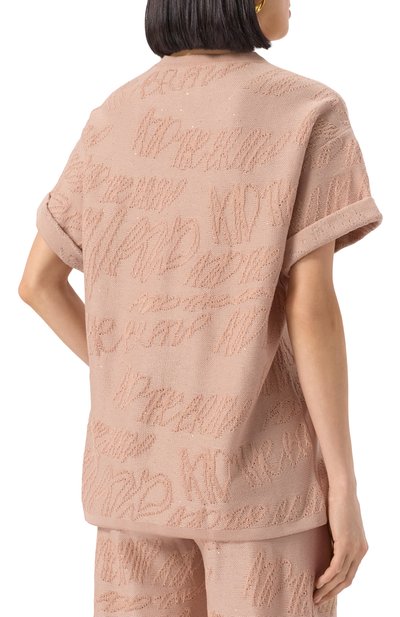 Футболка из хлопка и вискозы AND THE BRAND, арт. S25-TS014S-1204-301, фото 4