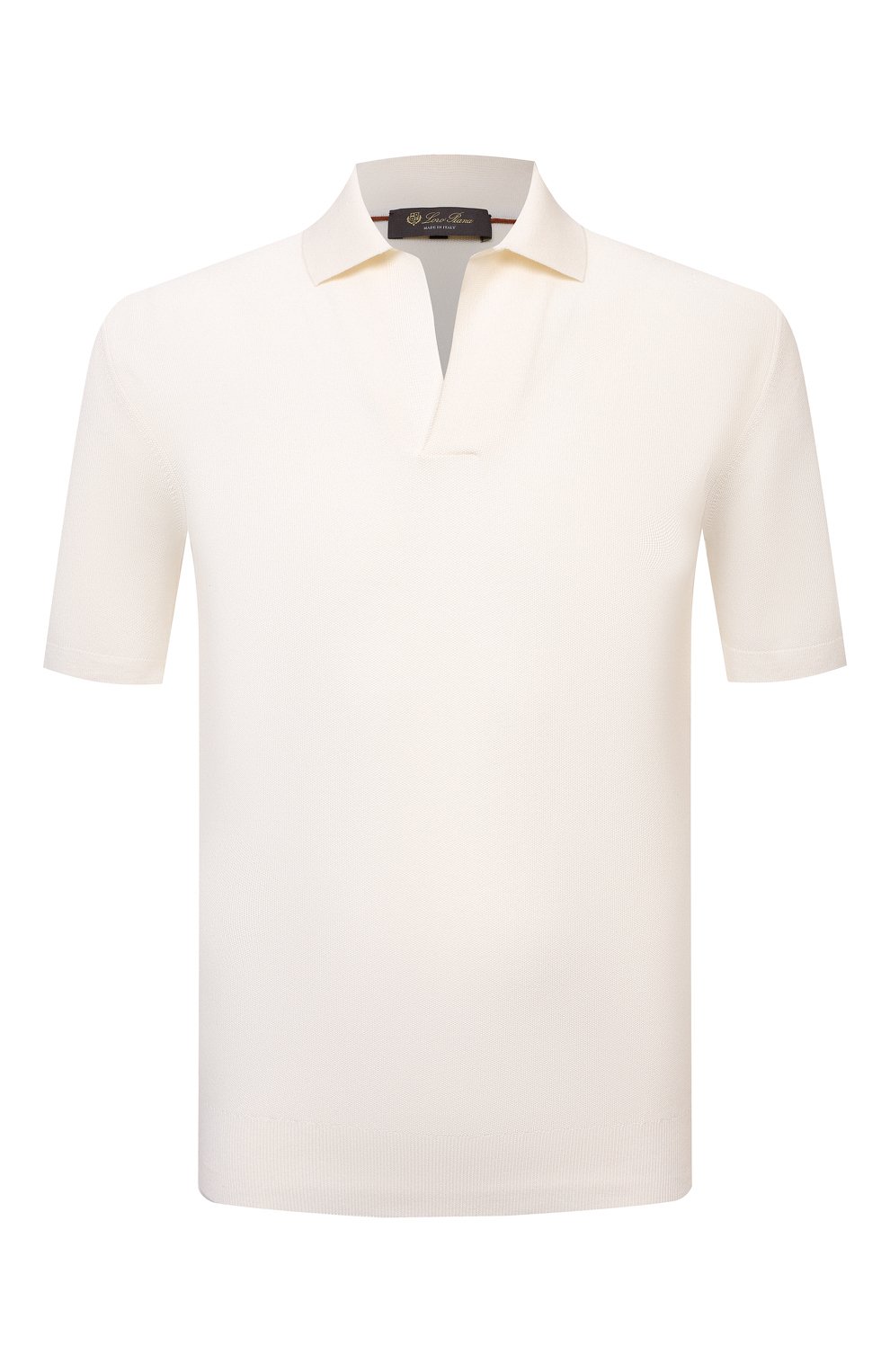 Поло из хлопка и шелка LORO PIANA, арт. FAM0531, фото 1