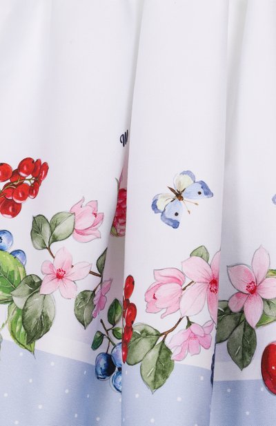 Хлопковая юбка MONNALISA, арт. 11E707RU, фото 3