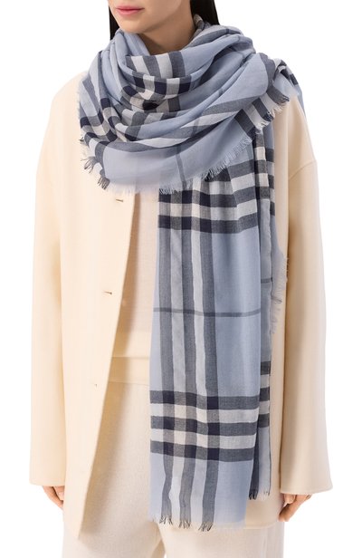 Шерстяной шарф BURBERRY, арт. 8112465, фото 2