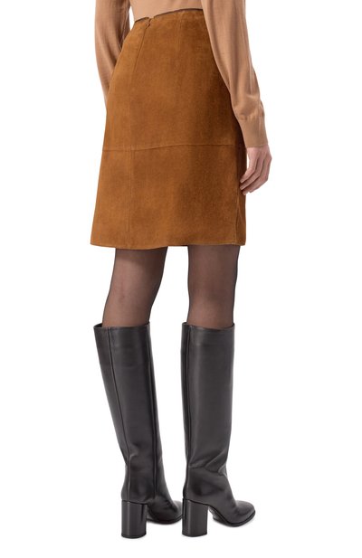 Замшевая юбка LE17SEPTEMBRE, арт. LS2579SK001EBR, фото 4