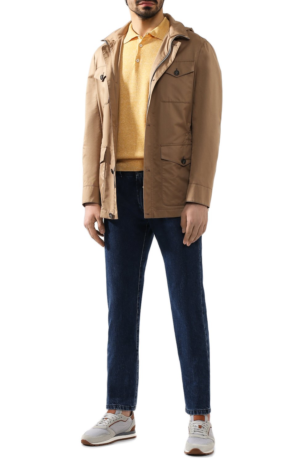 Поло изо льна и хлопка FIORONI, арт. MK20701C1, фото 2