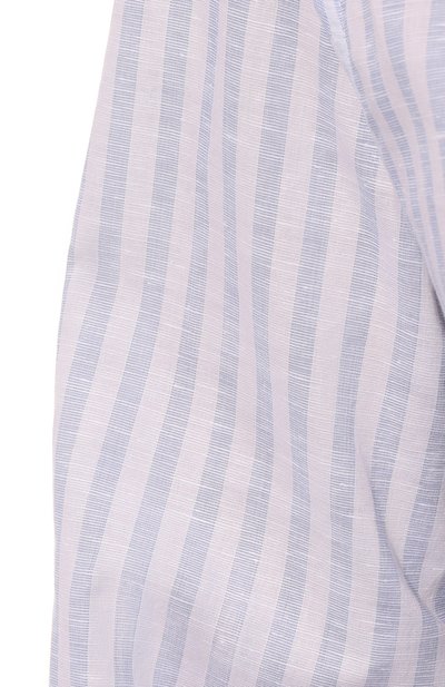Рубашка из хлопка и льна BRUNELLO CUCINELLI, арт. MM6150038, фото 5