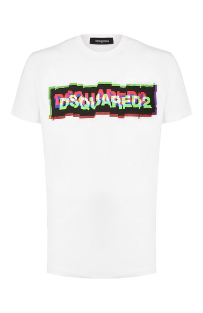 Женская хлопковая футболка DSQUARED2, арт. S75GD0032/S22844