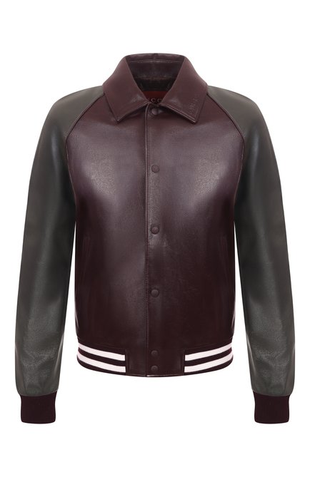 Мужской кожаный бомбер GUCCI, арт. 811298/XNA5E