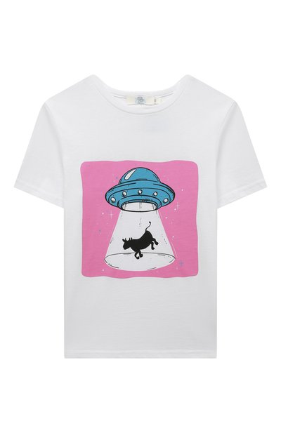 Хлопковая футболка ZHANNA & ANNA, арт. ZAG012060White, фото 1