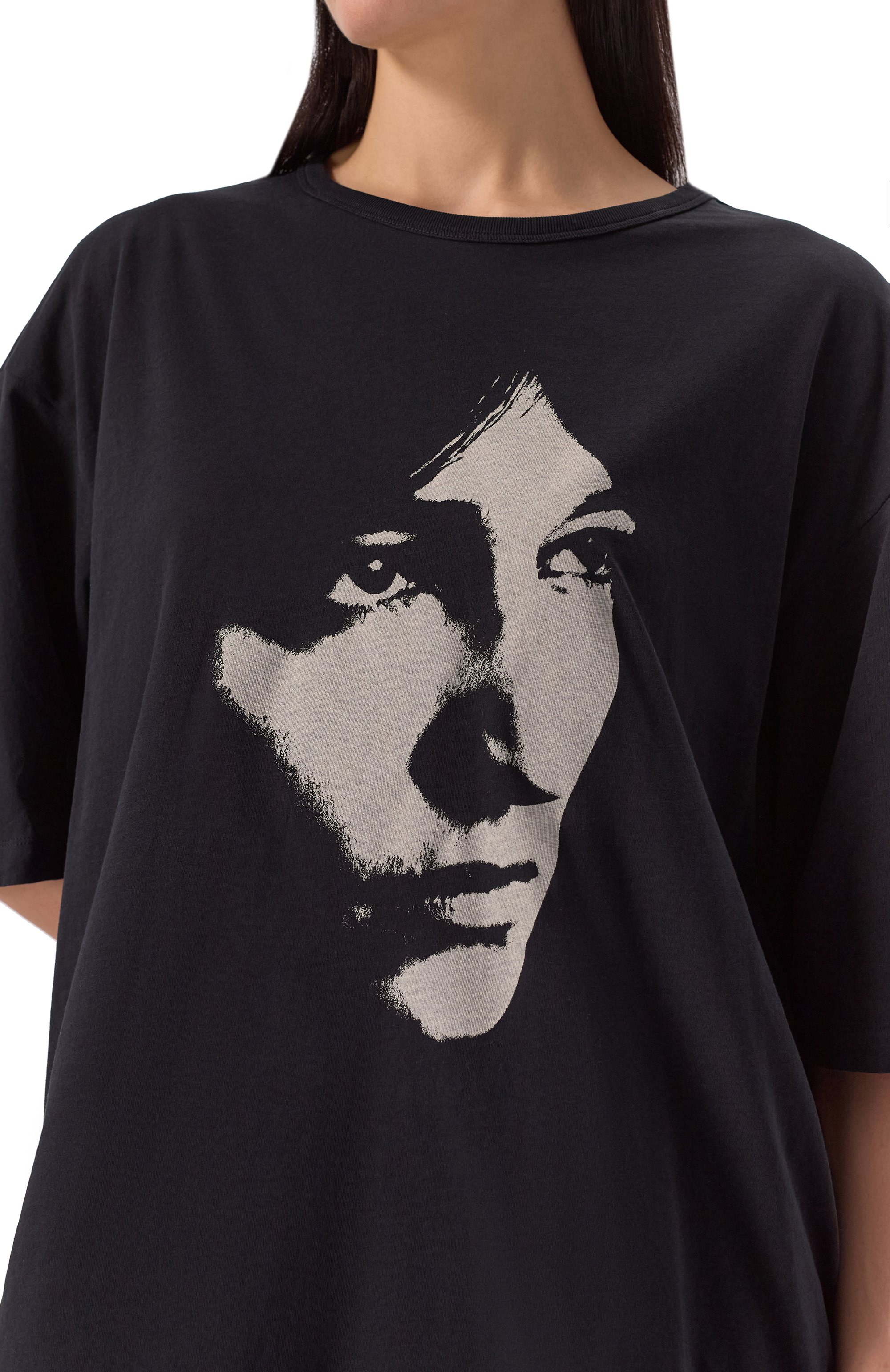 Хлопковая футболка ANN DEMEULEMEESTER, арт. B0012552/FA206, фото 5