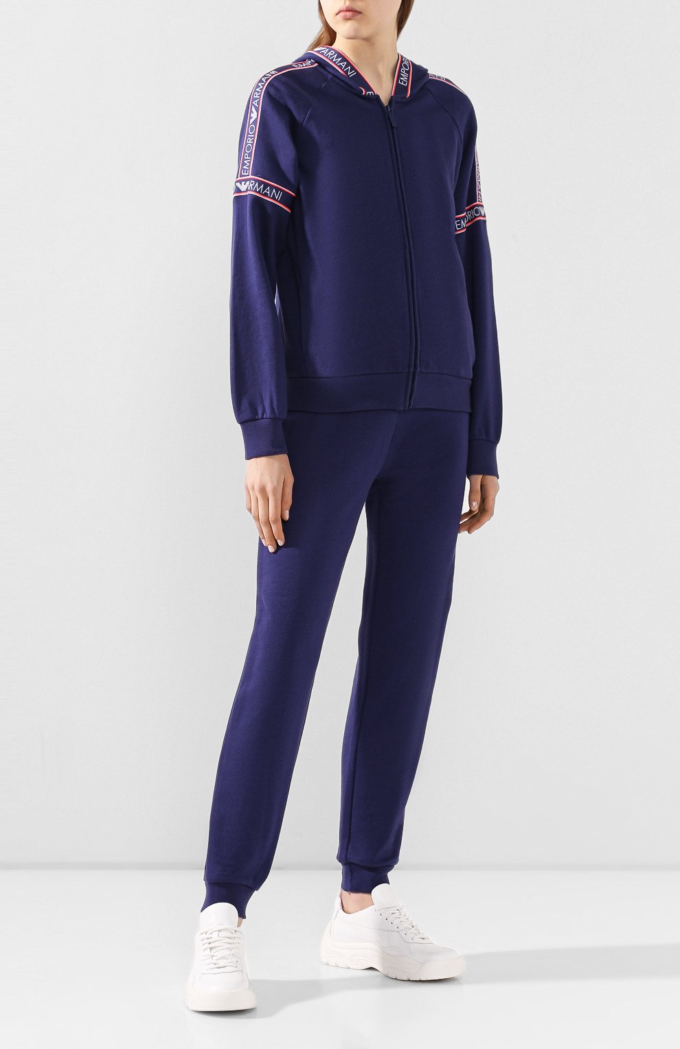 Хлопковые джоггеры EMPORIO ARMANI, арт. 163832/0P287, фото 2