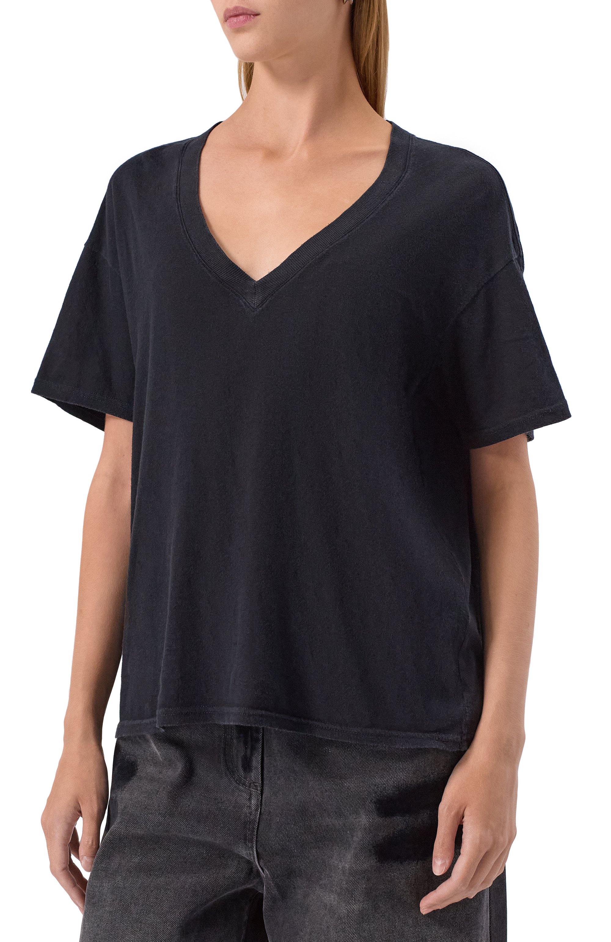 Футболка из хлопка и каше мира R13, арт. R13WK143-001BA, фото 3