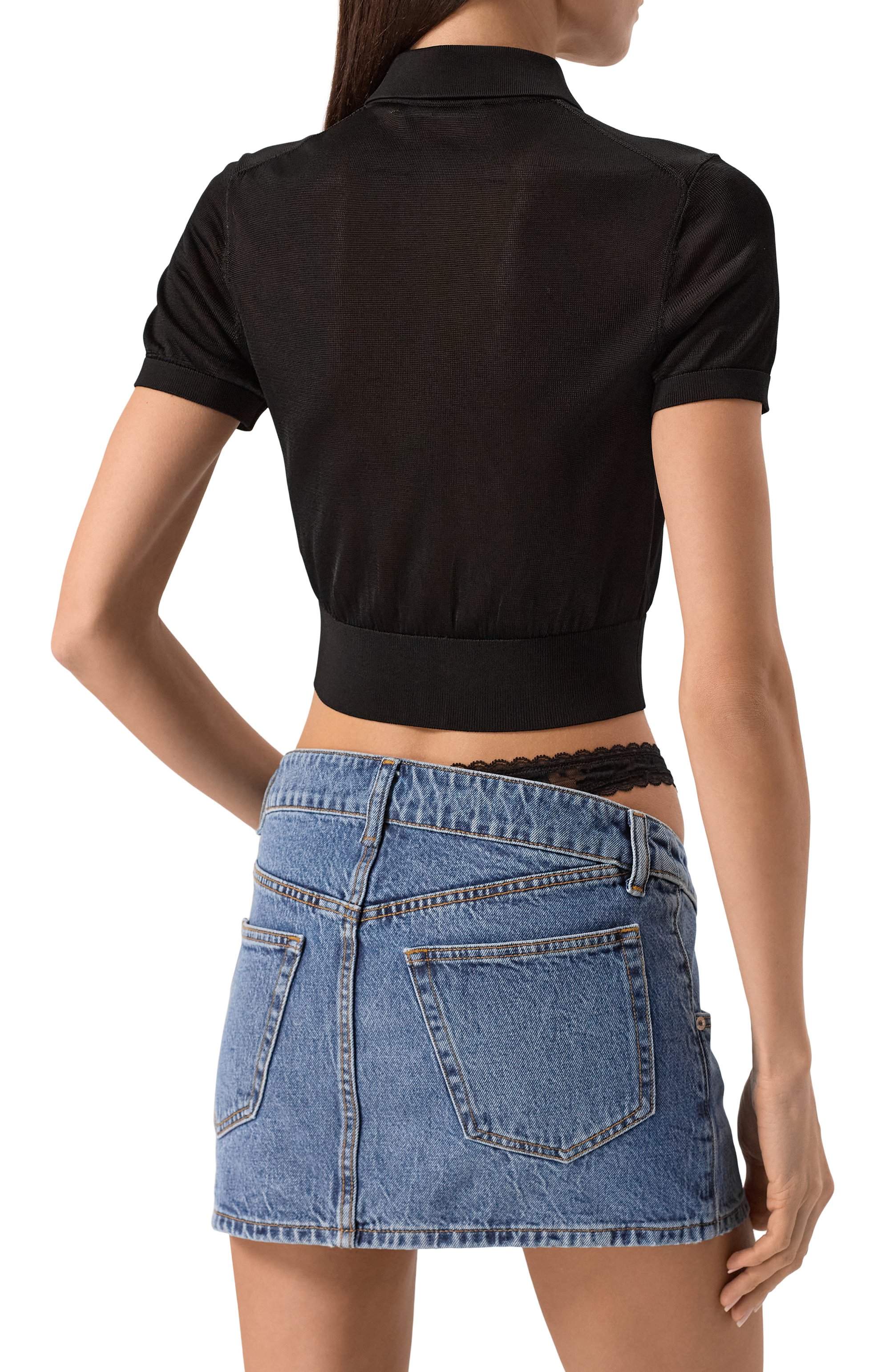 Кардиган из вискозы ALEXANDERWANG.T, арт. 4KC1253077, фото 4