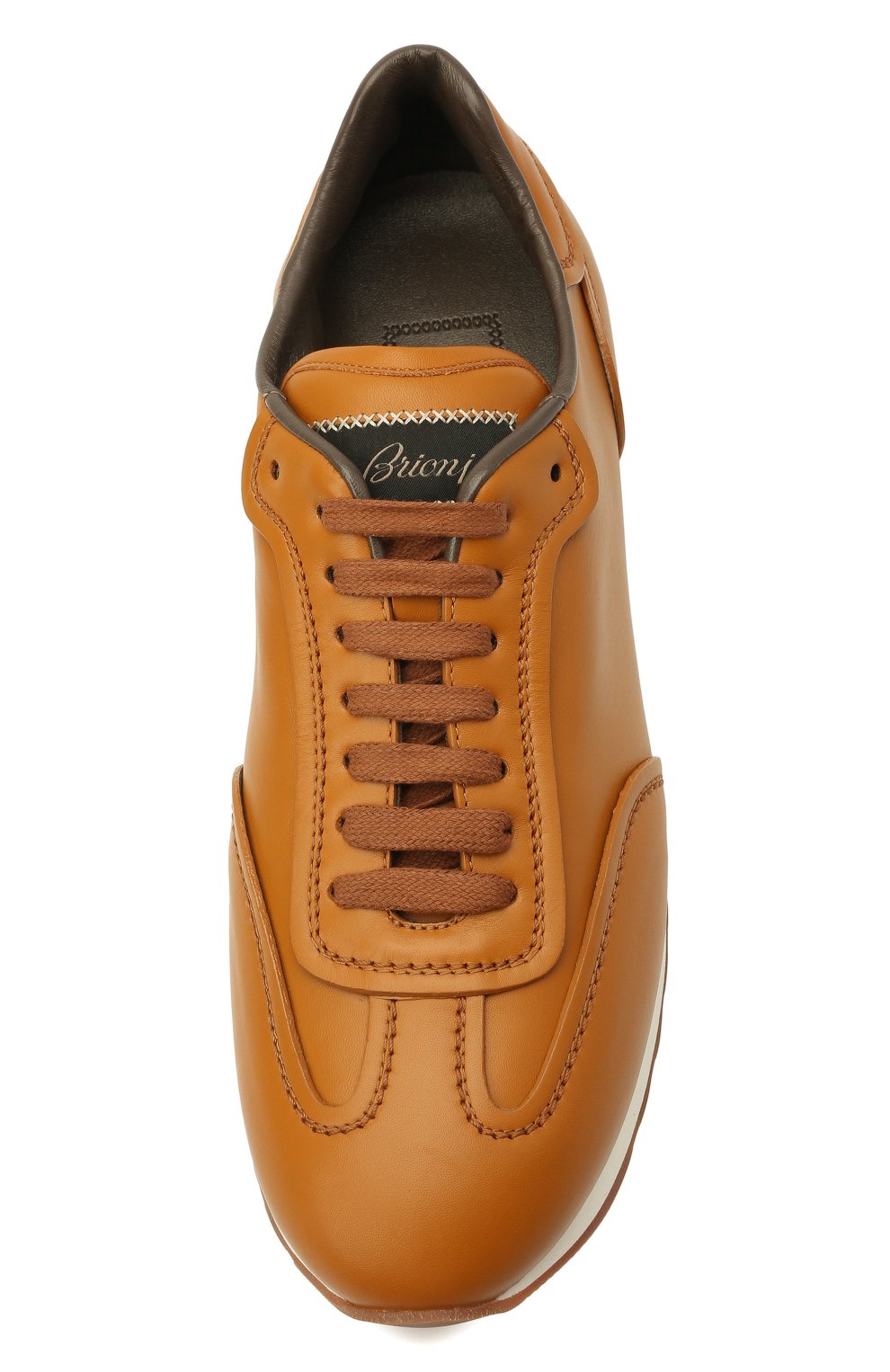 Кожаные кроссовки BRIONI, арт. QHI90L/P9726, фото 5