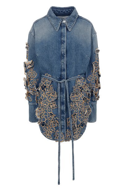 Женская джинсовая рубашка BLUMARINE, арт. 4J129A