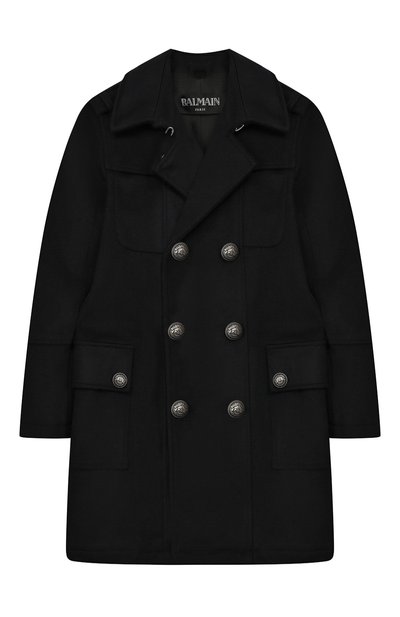 Шерстяное пальто BALMAIN, арт. 6L2610/LE260/4-10, фото 1