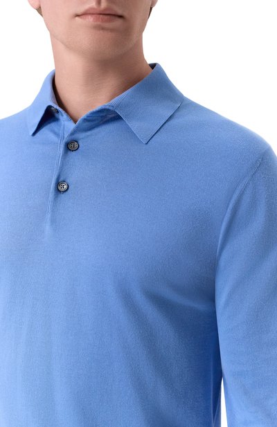 Хлопковое поло KITON, арт. UMKXX35_001, фото 5