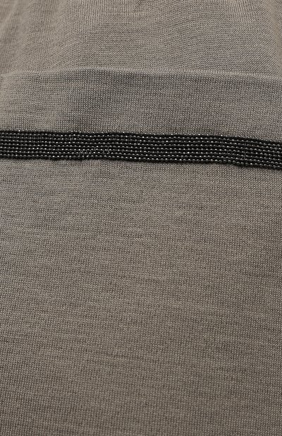 Шорты из хлопка и шелка BRUNELLO CUCINELLI, арт. MD828BN499, фото 5