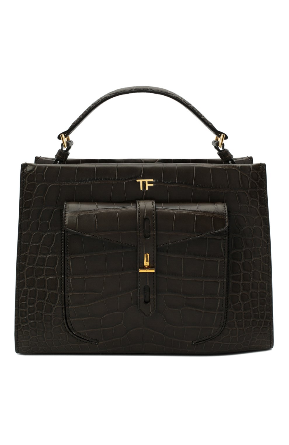 Сумка t twist small из кожи аллигатора TOM FORD, арт. L1203T-EAL001/AMIS, фото 1