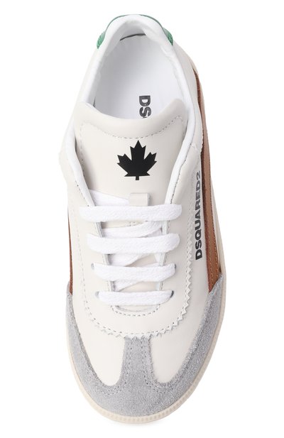 Кожаные кеды DSQUARED2, арт. 82752/VAR4_001, фото 4