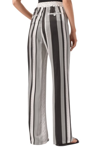 Шелковые брюки KITON, арт. D48122K0963E01, фото 4