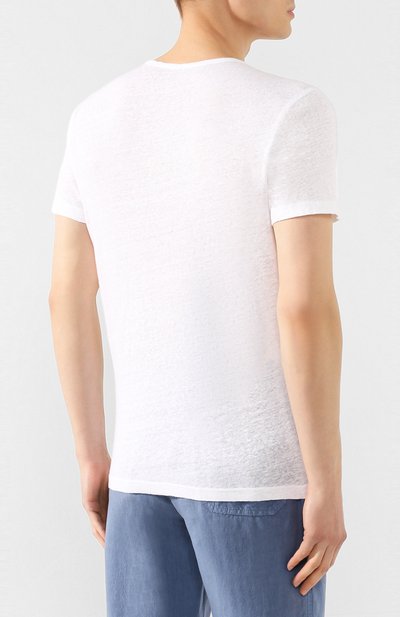 Льняная футболка DEREK ROSE, арт. 3163-J0RD001, фото 4