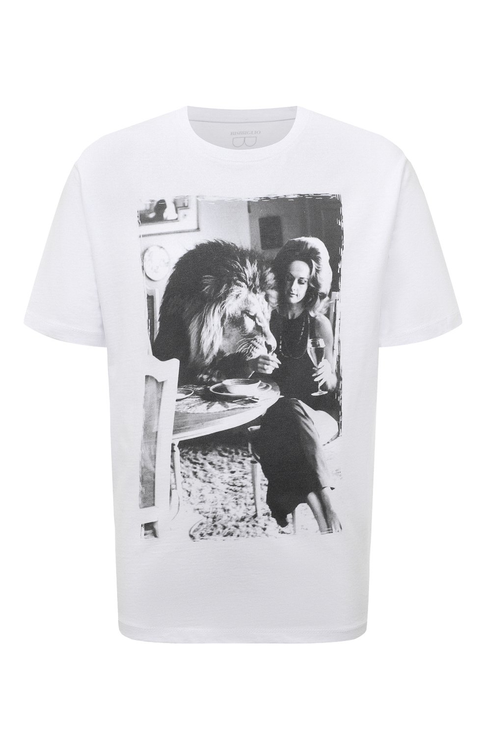 Хлопковая футболка BISIBIGLIO, арт. DINNER LI0N/2212 RIF (C0TT0NE PESANTE), фото 1