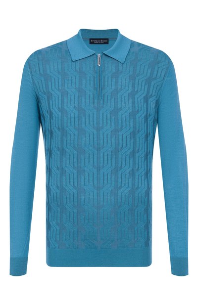 Мужская поло из кашемира и шелка STEFANO RICCI, арт. K808096P30/F25374/60