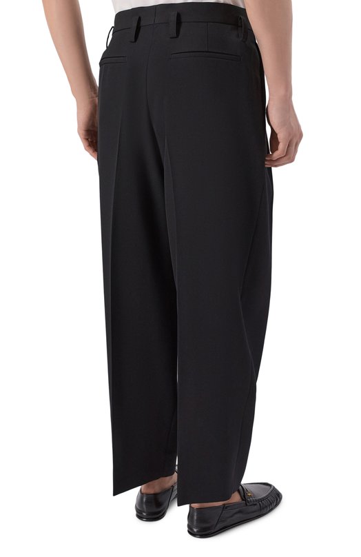 Шерстяные брюки Jil Sander J61KA0063/J40002 Чёрный  J61KA0063/J40002 Фото 4
