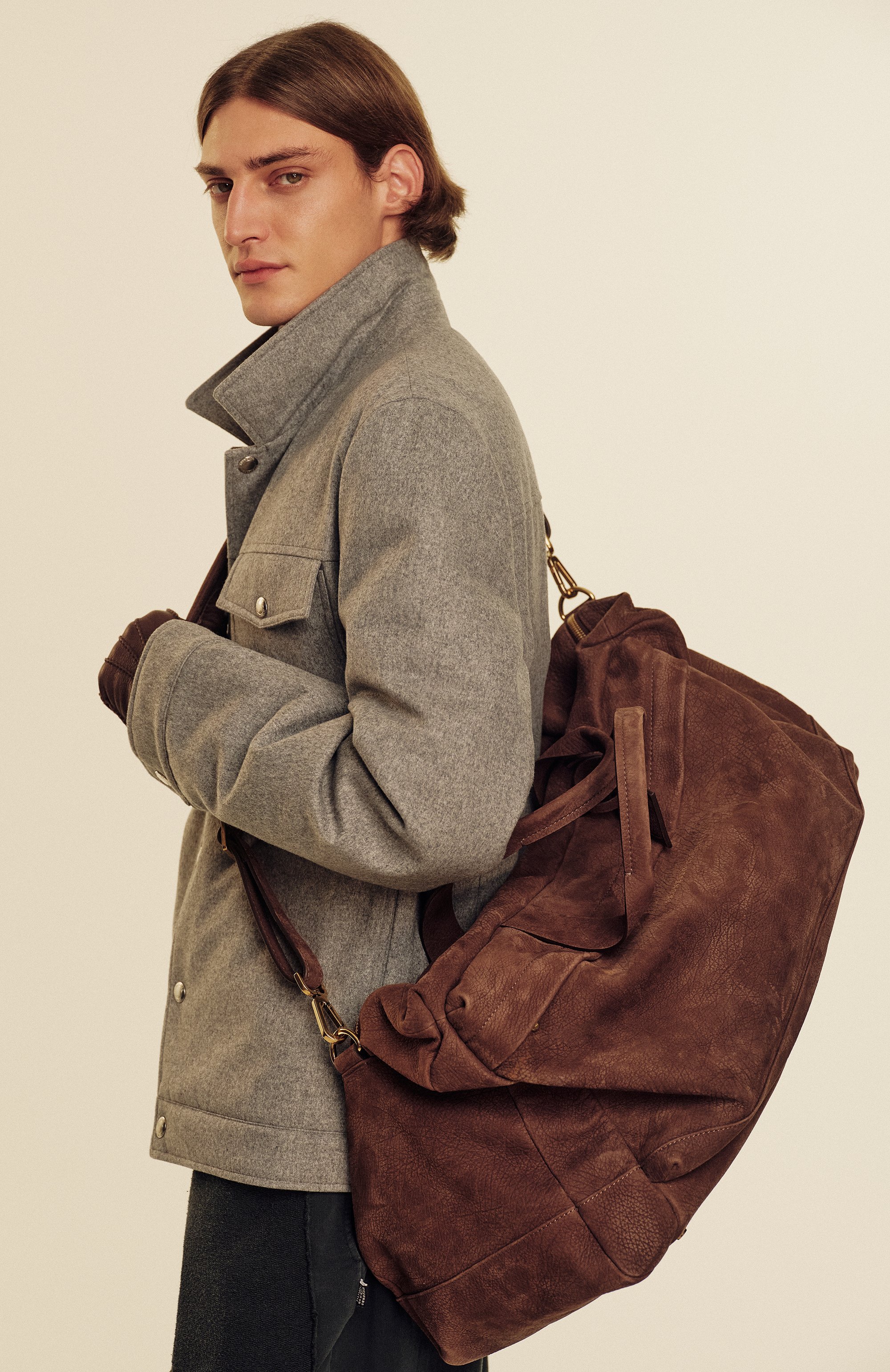 Кожаные перчатки KITON, арт. UGU023K0257F03, фото 5