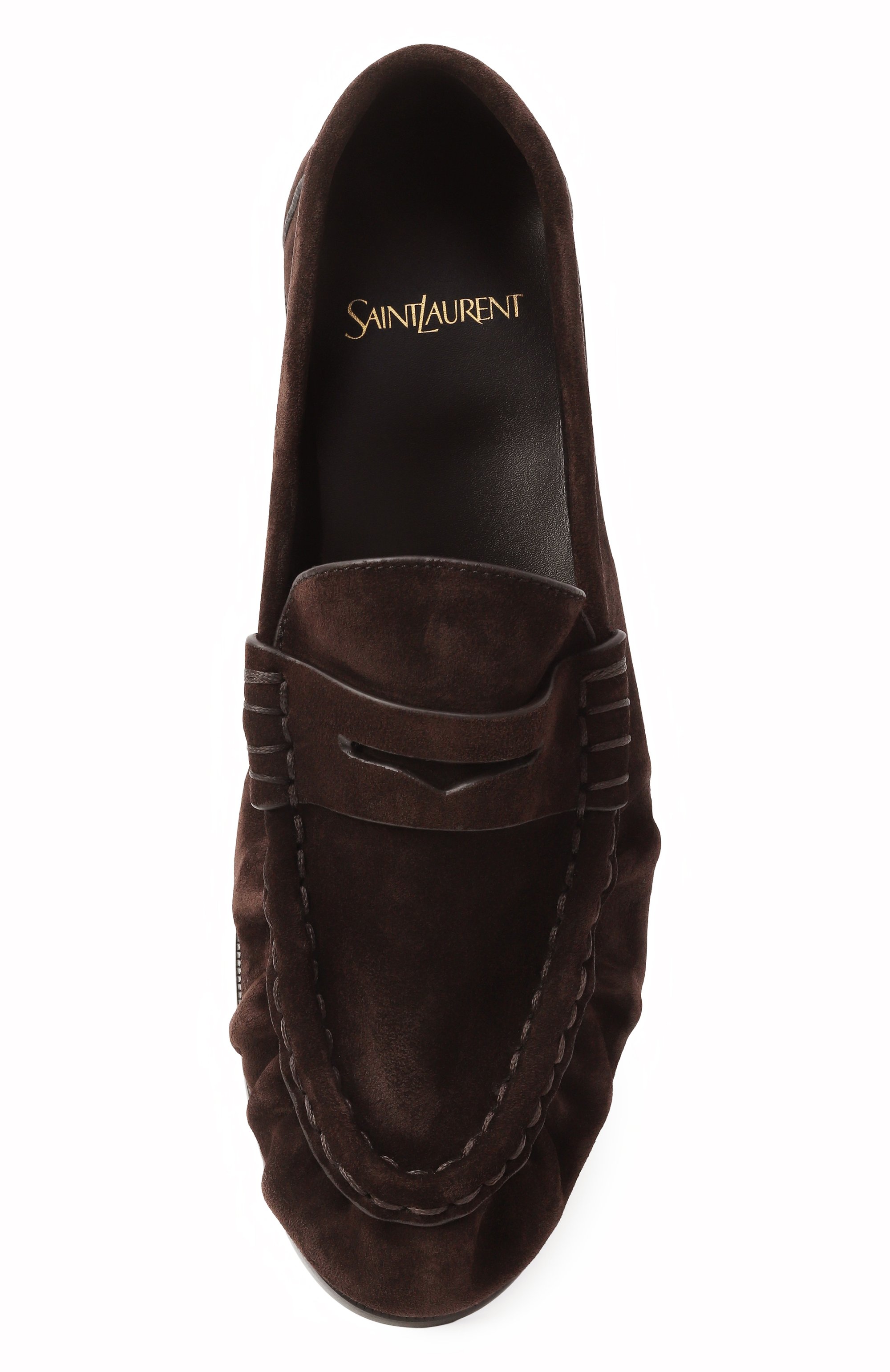 Замшевые пенни-лоферы le loafer SAINT LAURENT, арт. 818908/2W5AA, фото 6