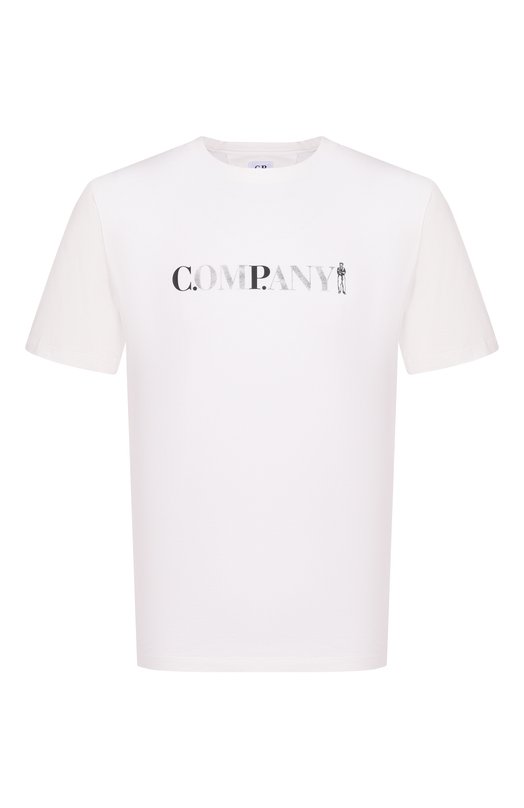 Хлопковая футболка C.P. Company 20CMTS085A/005100W Белый 20CMTS085A/005100W