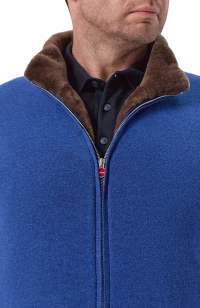 Кашемировый кардиган с подкладкой из овчины KITON, арт. UMK1489S182_4XL-7XL, фото 5