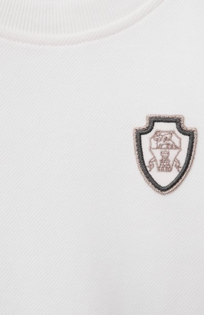 Хлопковый топ BRUNELLO CUCINELLI, арт. BG927E891B, фото 3